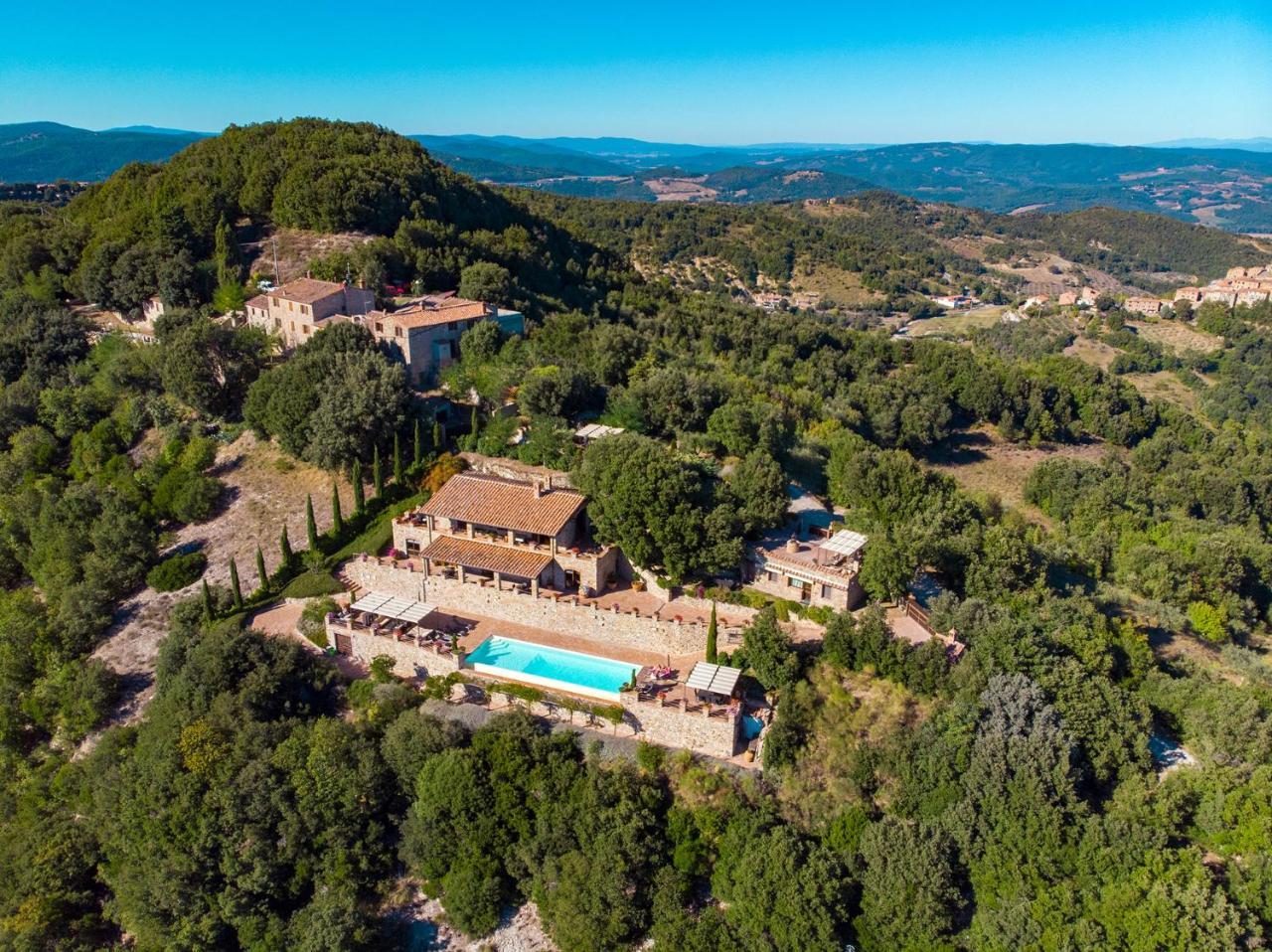 Poggio Alla Rocca Roccastrada Bagian luar foto